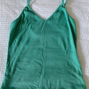 teal tank top
